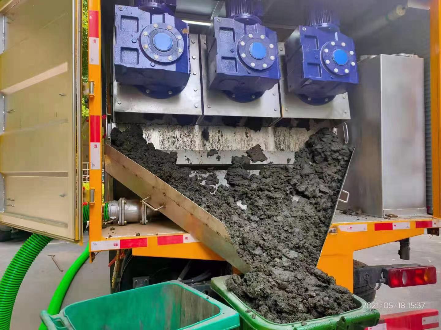 香河化粪池清掏城市维护站-泥浆净化干湿分离处理